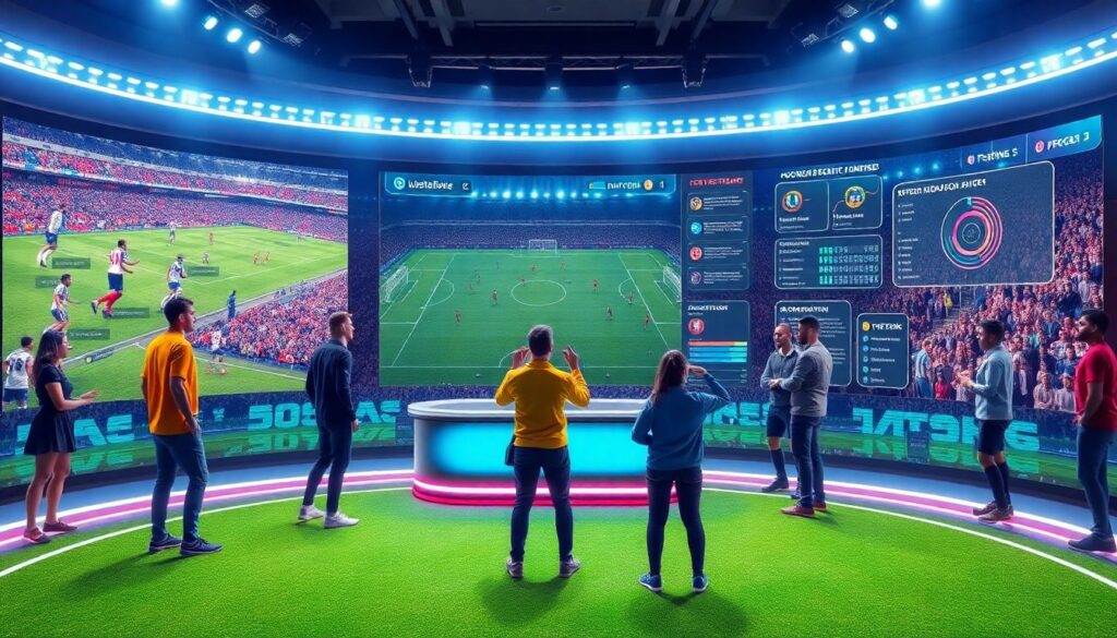 Ежедневная подборка главных голов и моментов матча - иллюстрация