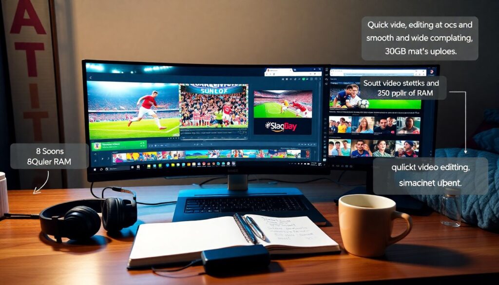 Ежедневная подборка главных голов и моментов матча - иллюстрация