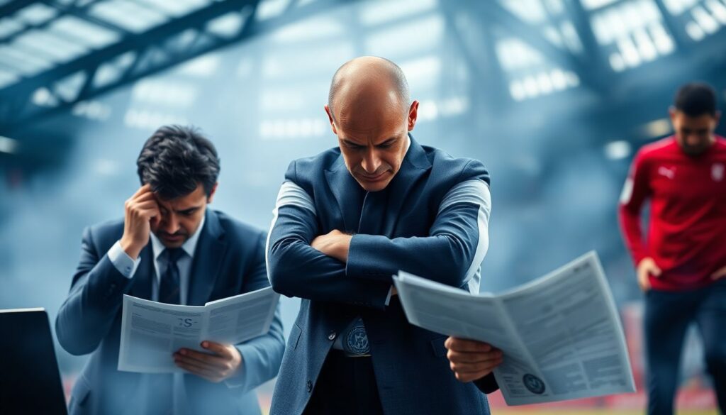 История трансферных скандалов и их влияние на клубы - иллюстрация