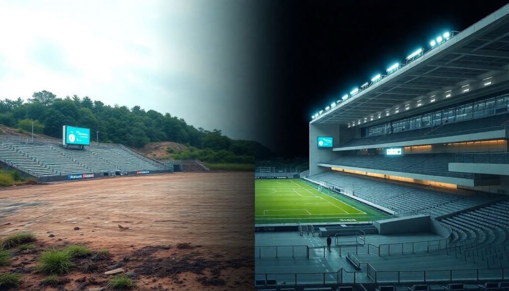 Таинственные факты о стадионах и их истории - иллюстрация