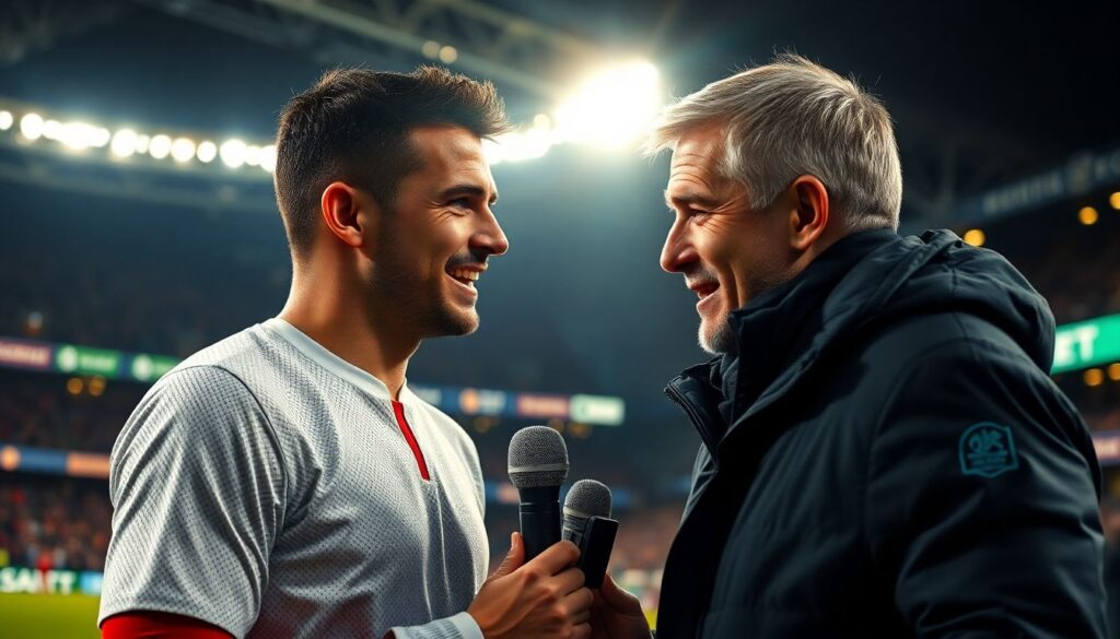 Постматчевые интервью: анализ эмоций игроков - иллюстрация