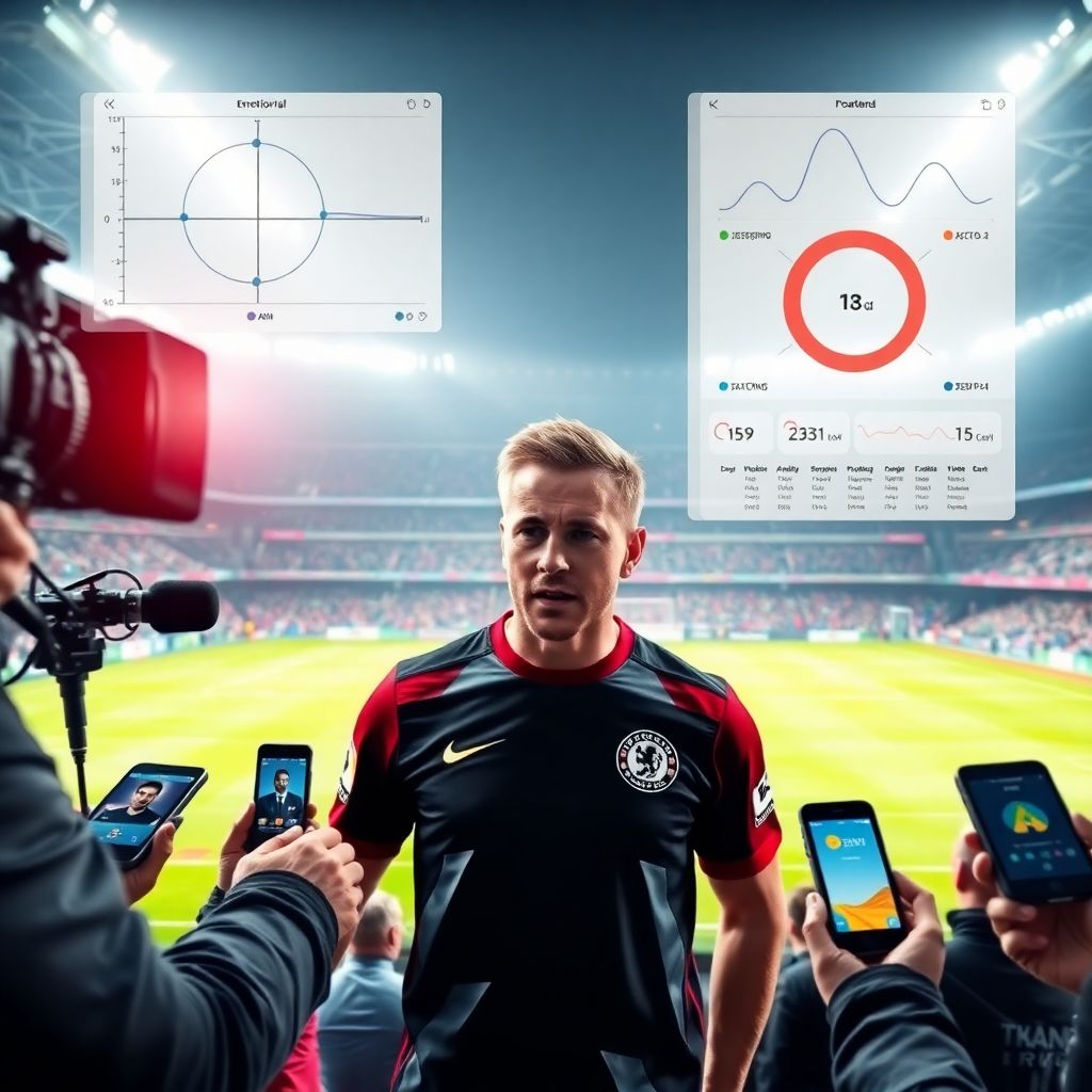 Постматчевые интервью: анализ эмоций игроков и влияние на восприятие матча