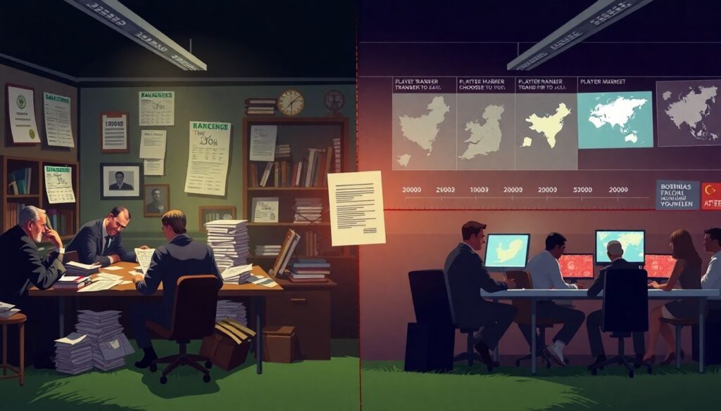 Обзоры трансферных рынков по сезонам - иллюстрация