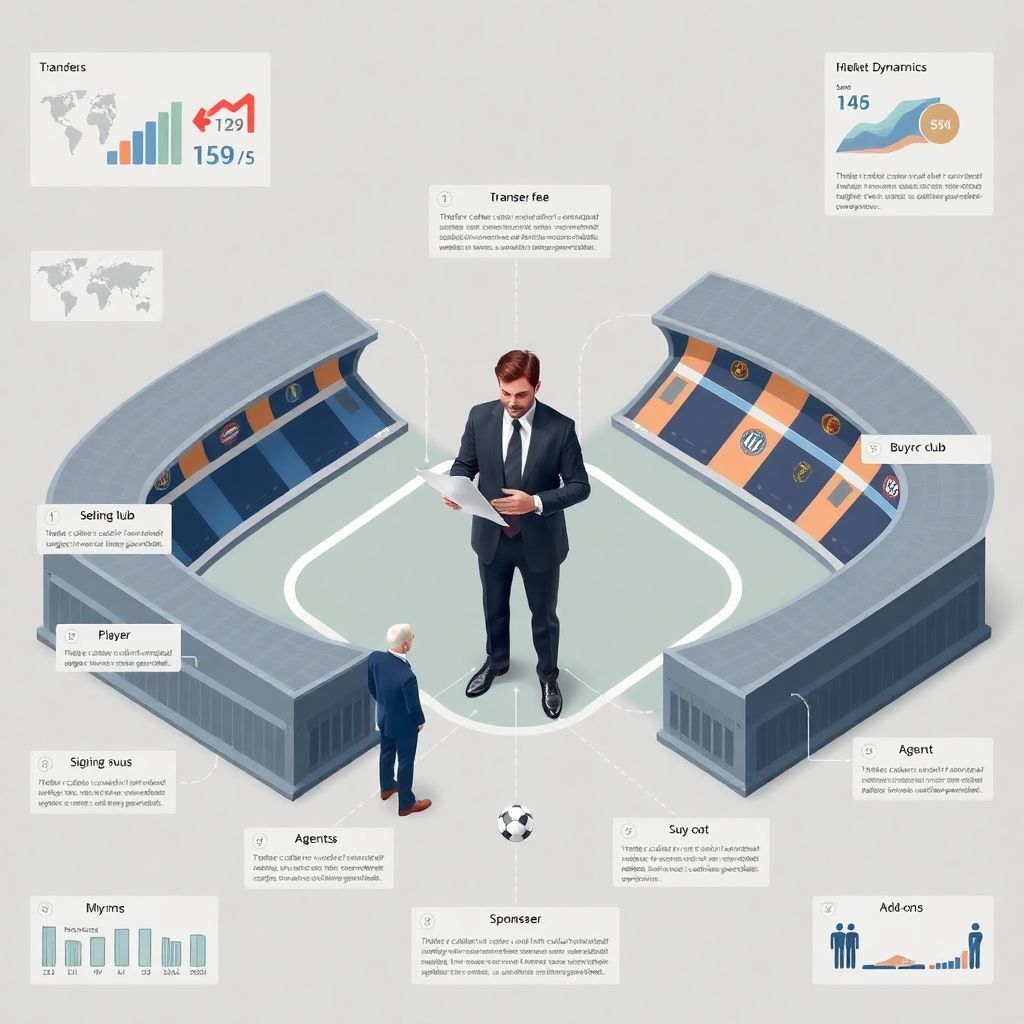 Экономика трансферов в футболе: как формируются цены, бонусы и контракты