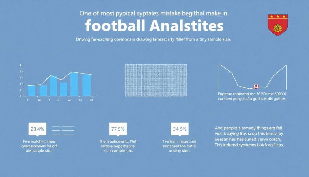 Типичные ошибки новичков в футбольной аналитике - иллюстрация
