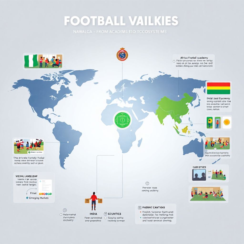Глобальная карта футбола и развивающиеся рынки: новые центры роста спорта