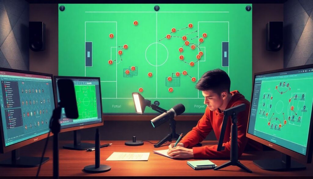 Профессиональные советы по анализу матчей для блогеров - иллюстрация