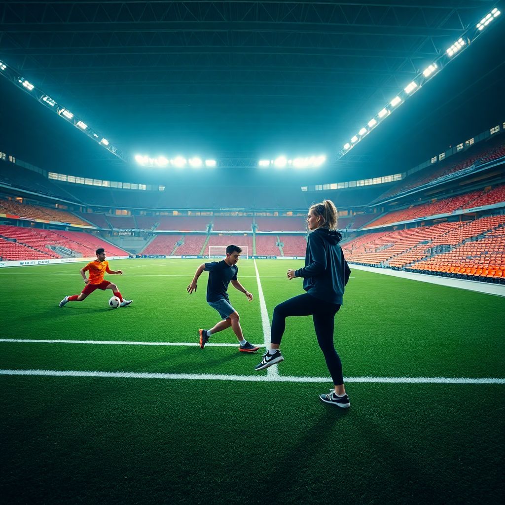 Самые яркие фотосессии со стадионов: подборка лучших снимков