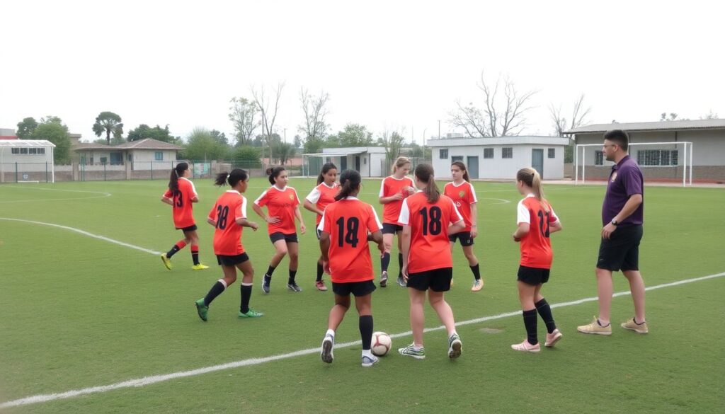 Обзор женского футбола: развитие и успехи - иллюстрация