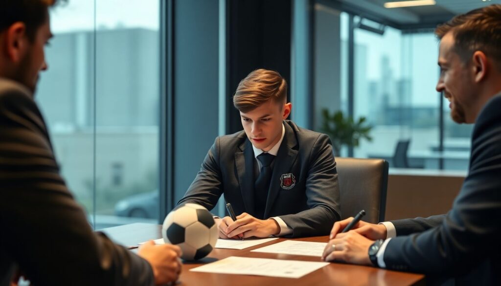 Как работают футбольные агентства и их роль - иллюстрация